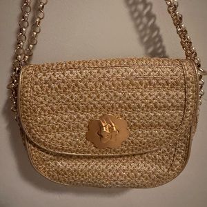 Eric Javitz Gold Handbag
